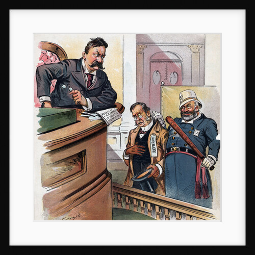 A New Crime, Depicting a "Habitual Reformer" Political Cartoon by Anonymous