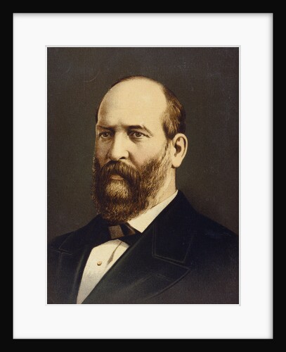 Lithograph of James A. Garfield by Anonymous