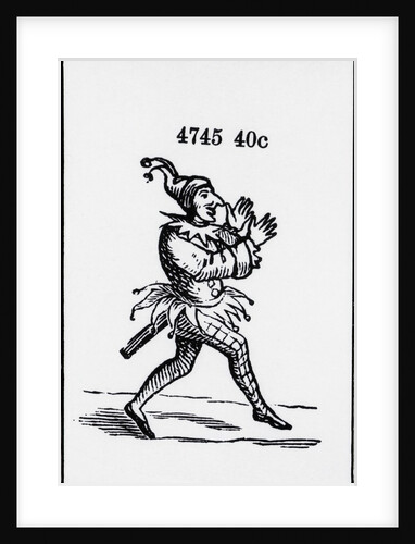Illustration Of A Jester by Anonymous