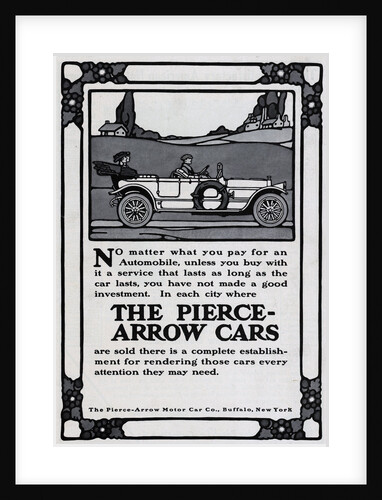 Pierce-Arrow Automobile Advertisement by Anonymous