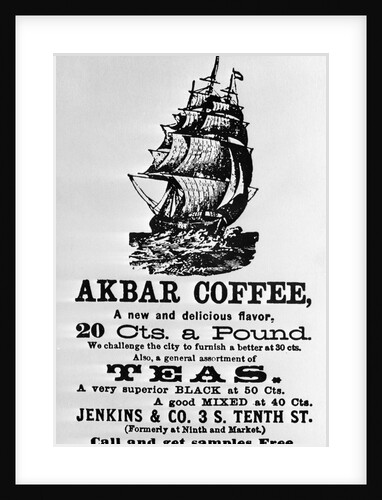 Coffee Advertisement By Jenkins and Company by Anonymous