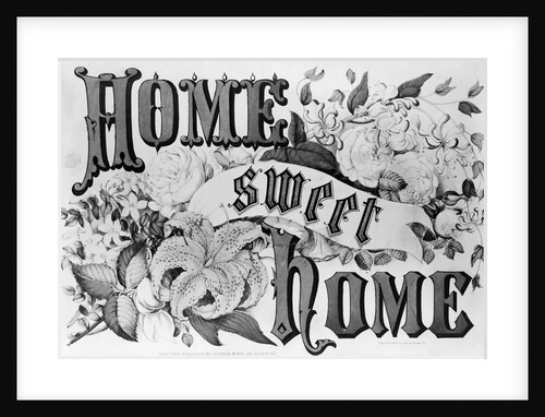 Currie And Ives Lithograph by Anonymous