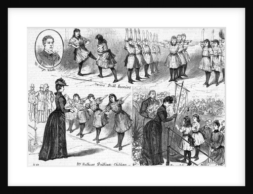 Views Of Children Exercising (Illus.) by Anonymous
