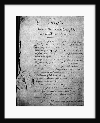 The Louisiana Purchase Treaty; Document by Anonymous