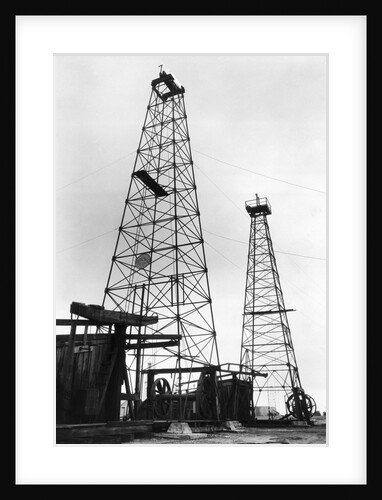Oil Wells by Anonymous