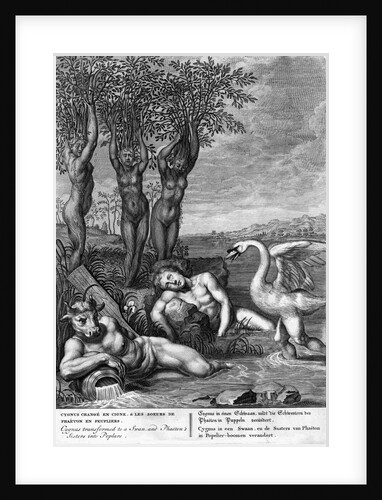 Engraving Of Scene From "Metamorphoses" by Anonymous