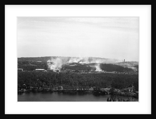 Aerial View Of Arsenal Explosion by Anonymous