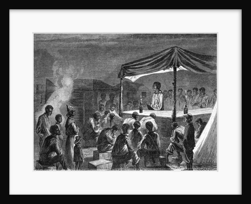 African Am Contraband Prayer Meeting by Anonymous