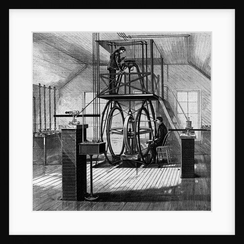 Illustration of Tangent Galvanometer by Anonymous