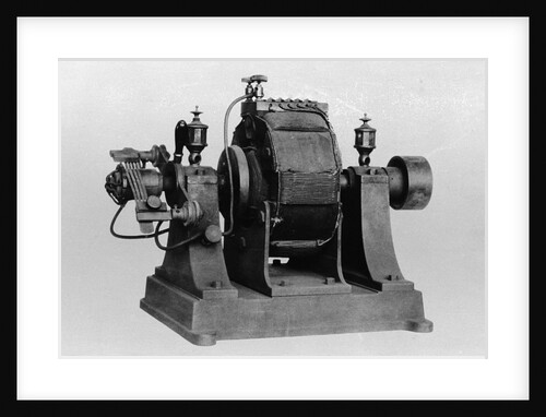 Closeup Of Early Electric Motor by Anonymous
