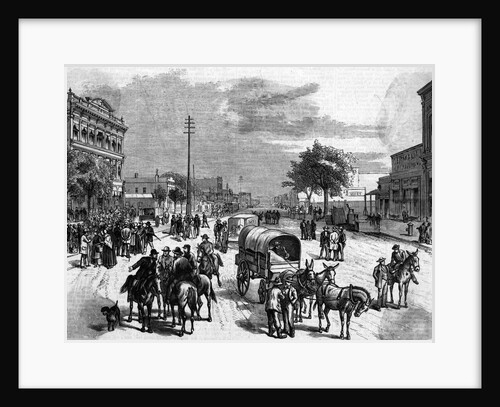 View On Main St Brigham Youngs Death Ill by Anonymous