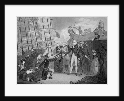 Spanish Surrender To Admiral Nelson by Anonymous