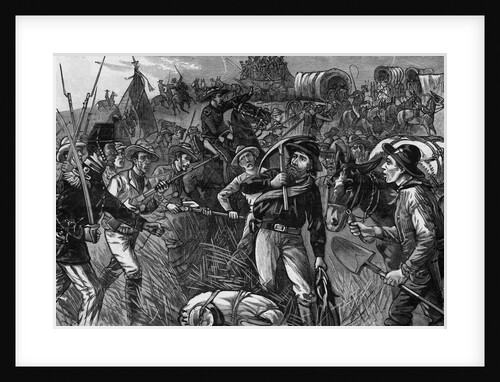 Illus.;Gold Seekers Halted By Mexicans by Anonymous