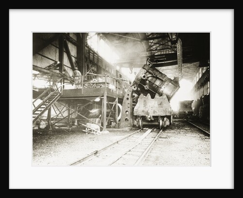 Pouring Ladle at River Rouge by Anonymous