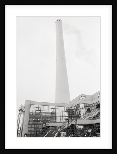 Low-Angle Of Incinerator Tower/Complex by Anonymous