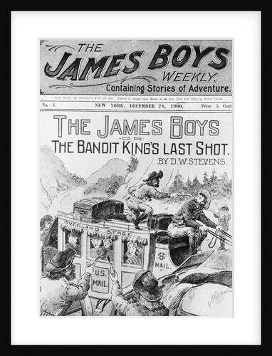 Illus.;Jesse James,"The James Boys Weekl by Anonymous