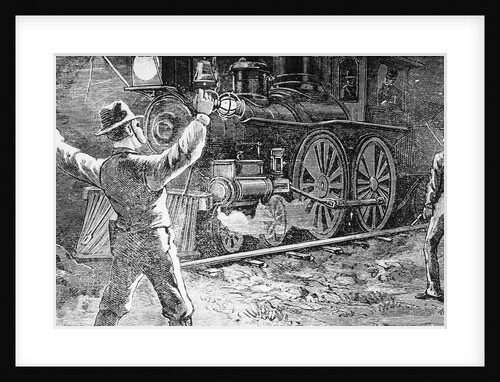 Illus.;Jesse James Waves To Train by Anonymous