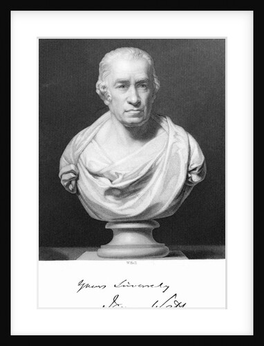 Illus.; Bust Of James Watt by Anonymous