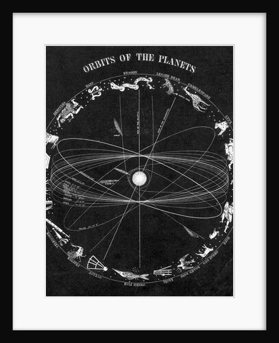 Illus.;Orbit Of The Planets,Constellatio by Anonymous