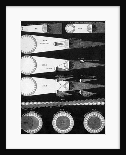 Engraving; Eclipse Of The Sun by Anonymous