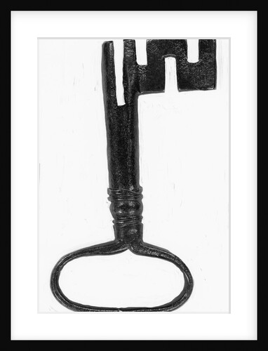 Skeleton Key For Drawer, 17 Century by Anonymous
