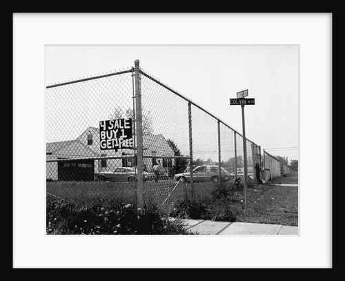 Buy 1 Get 1 Free Real Estate Sign by Anonymous