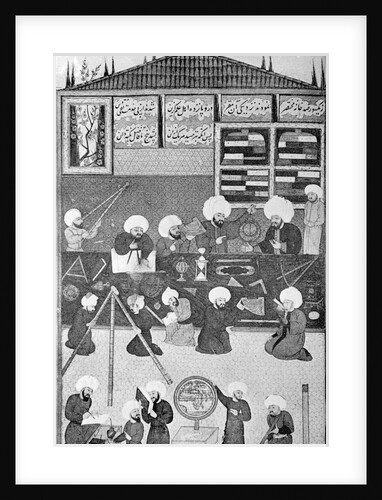 Arabian Astronomers @ Work; Illustration by Anonymous