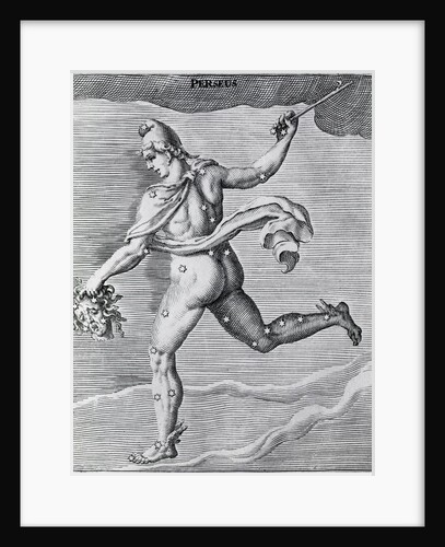 Engraving Of Constellation Perseus by Anonymous