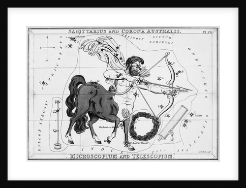 Sagittarius & Other Constellations by Anonymous