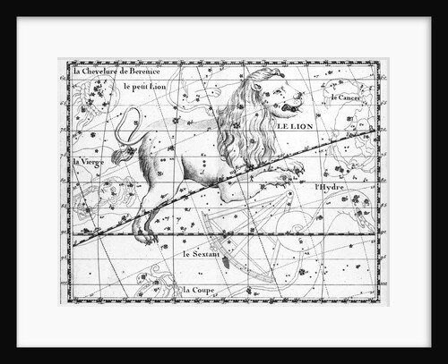 Engraving Of Constellation Leo by Anonymous