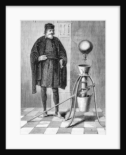 Otto Von Guericke'S Original Air Pump by Anonymous