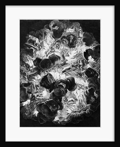 Illus. Of Chaos W/Mythological Figures by Anonymous