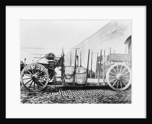 Early Standard Oil Horsedrawn Truck by Anonymous
