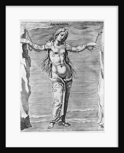 Engraving of Constellation Andromeda by Anonymous