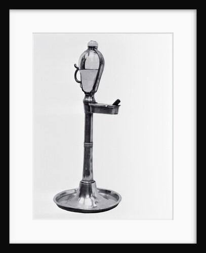 Oil Clock by Anonymous