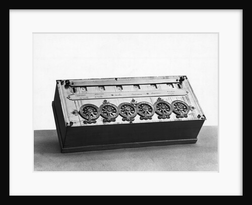 Blaise Pascal Calculating Machine by Anonymous