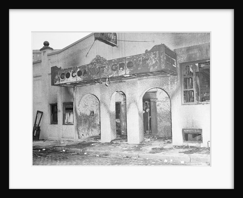 Burned Out Night Club by Anonymous
