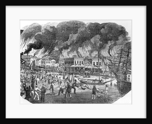 Illus.; Great Fire In San Francisco by Anonymous