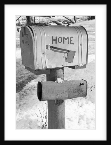 Mailbox and Newspaper Box by Anonymous