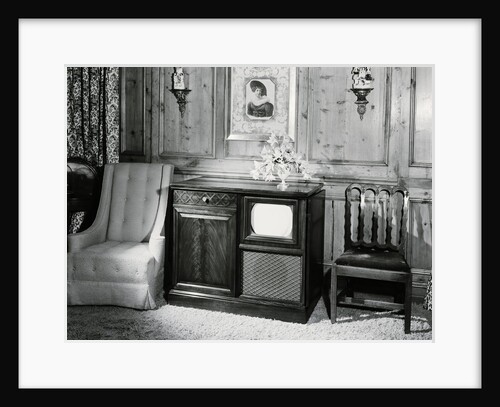 Dumont Conole Tv, Circa 1947 by Anonymous