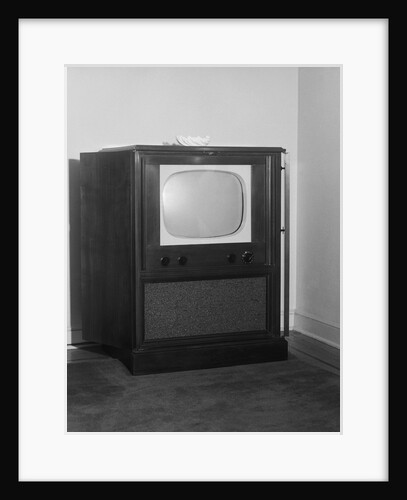 Classic Console Television by Anonymous