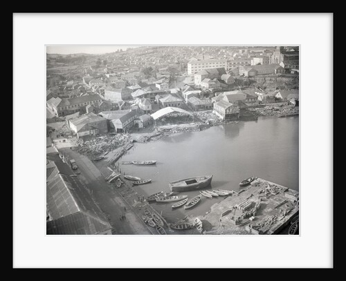 Aerial Of Waterfront Earthquake Damage by Anonymous