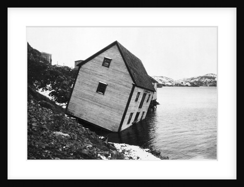 Store Falling into Ocean by Anonymous