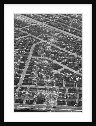 Aerial View Shows Tornado'S Path by Anonymous