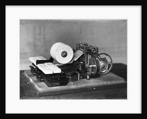 Early Stenograph Machine by Anonymous