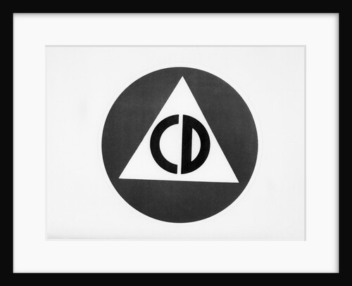 Civil Defense Logo - Encircled Triangle by Anonymous