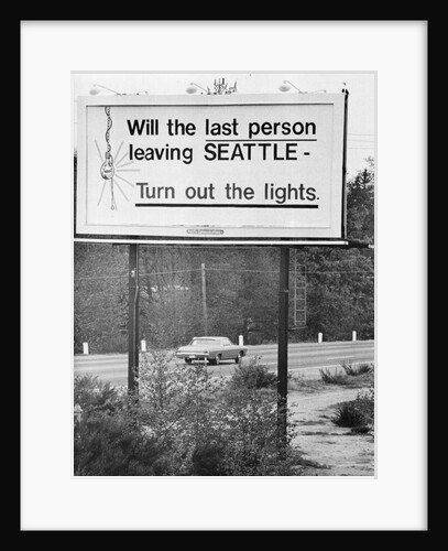 Last Person Leaving... Billboard by Anonymous
