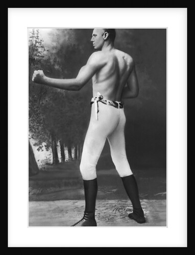 Full Length Muscular Bob Fitzsimmons by Anonymous