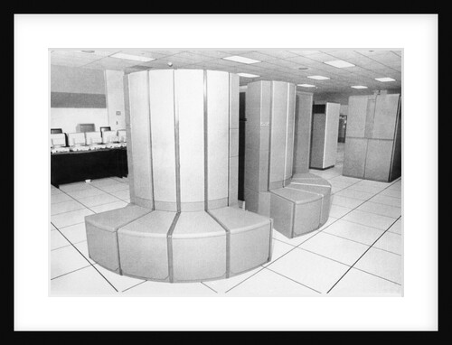General View Encased Supercomputer by Anonymous