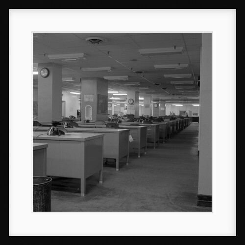 Empty Newspaper Office by Anonymous